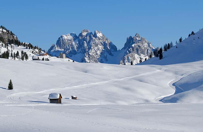 Plätzwiese high plateau winter