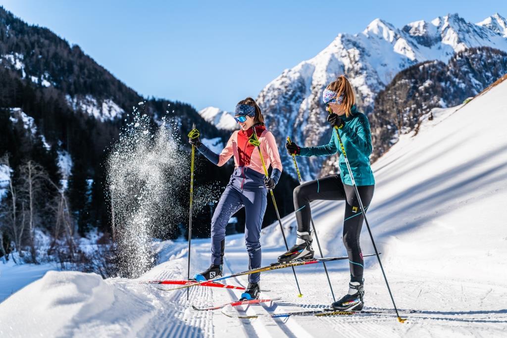 cross-country skiing