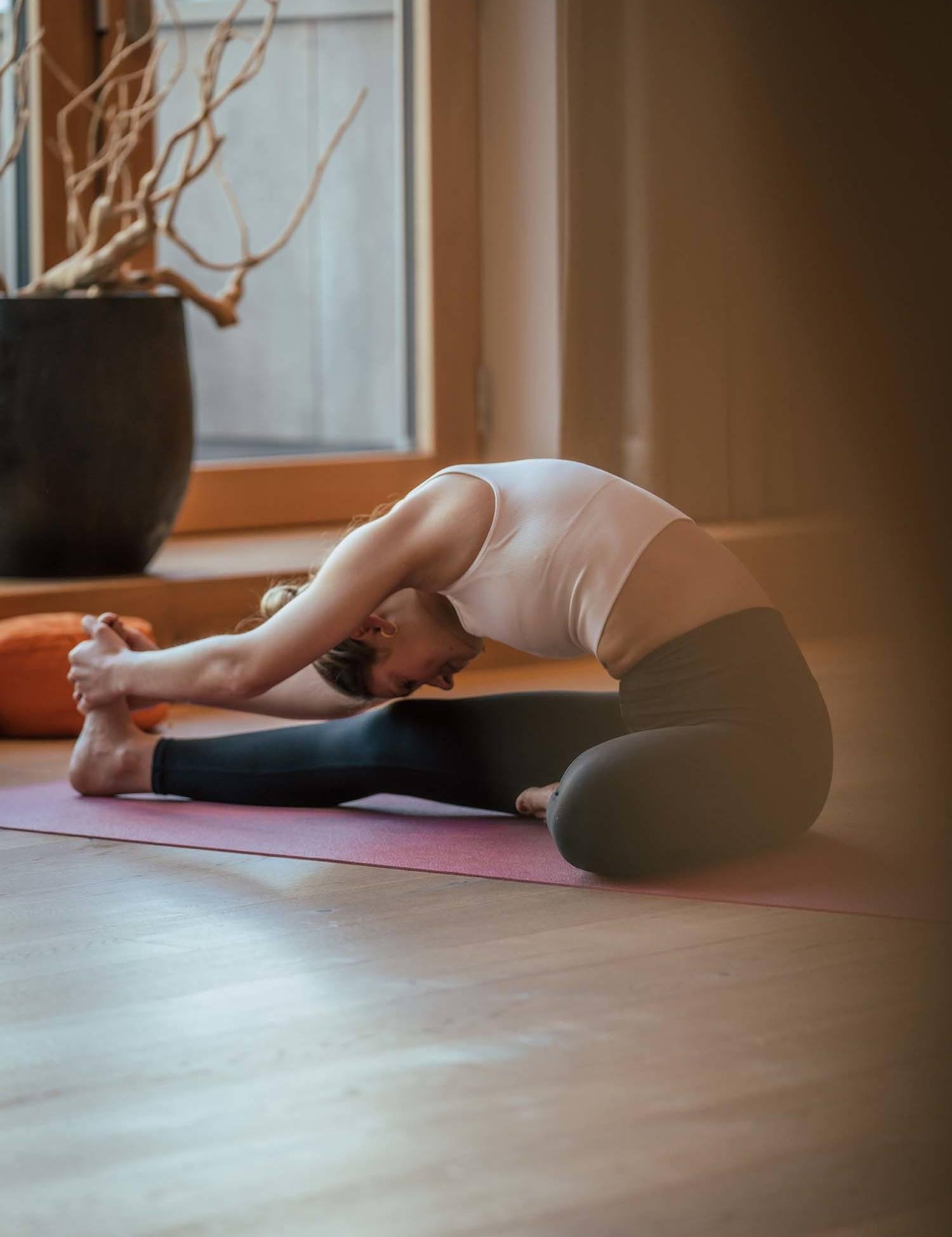Sanftes Morgenyoga