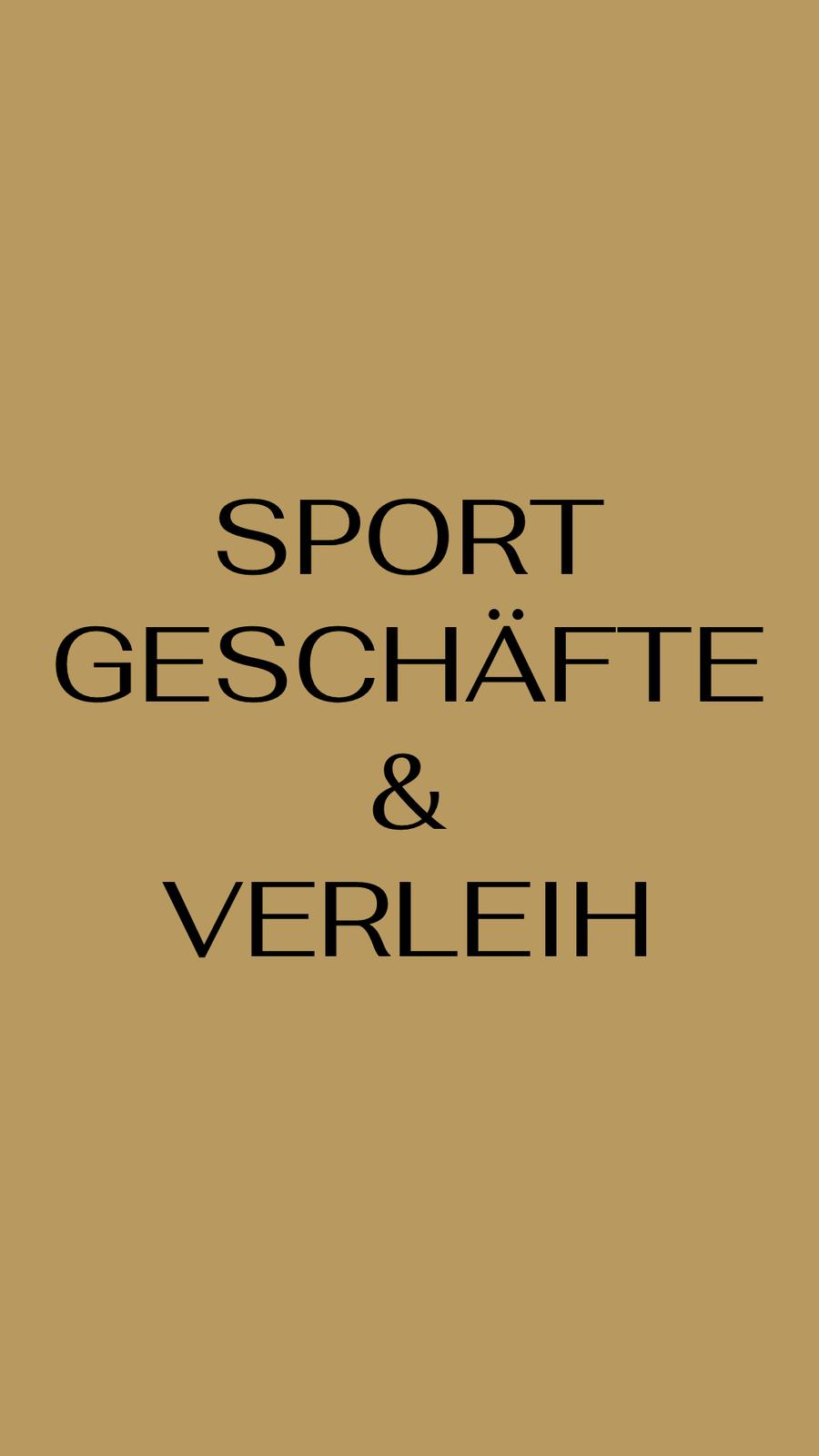 Sport Geschäfte & Verleih Tannheimertal.
