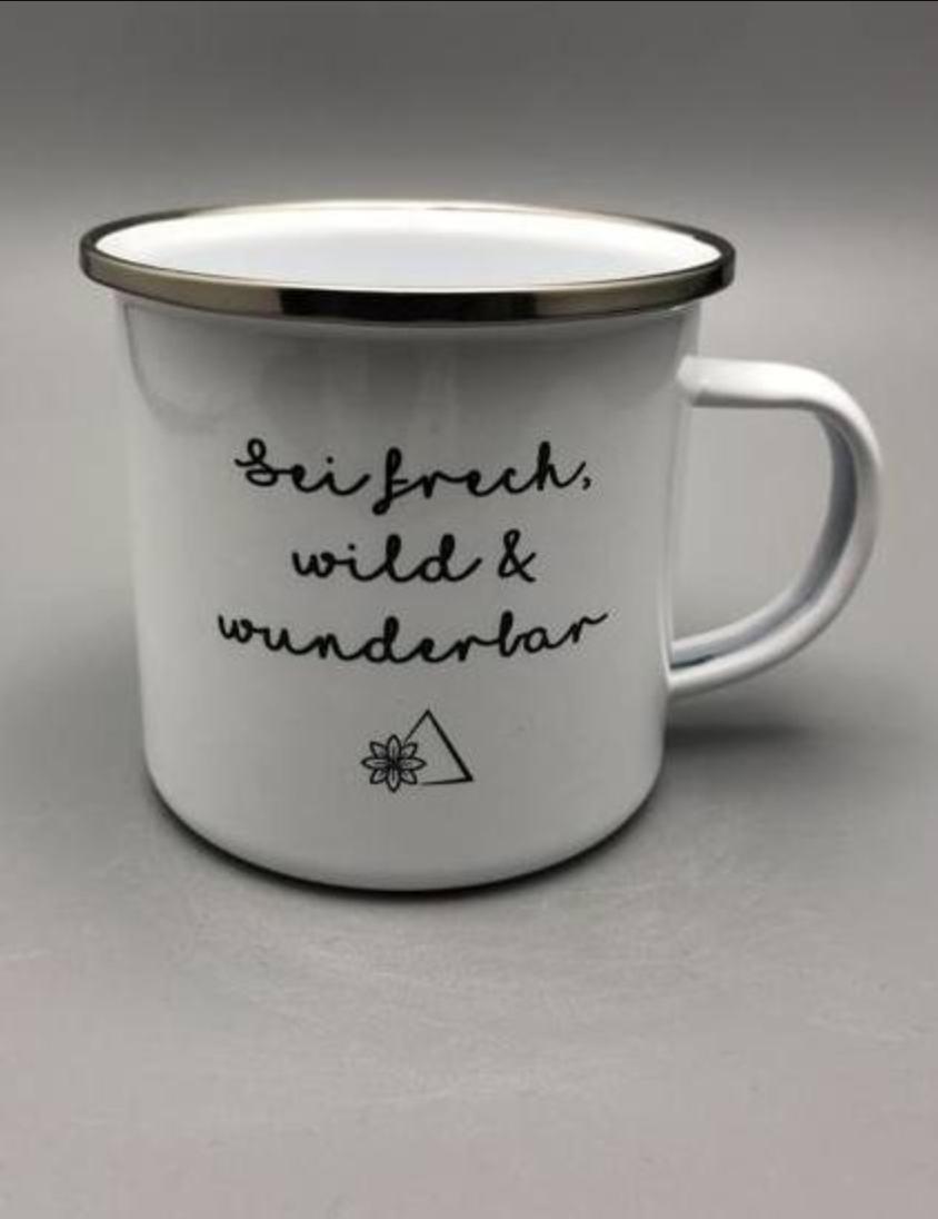 GrawandEmailtasse 300ml Sei frech wild & wunderbar 