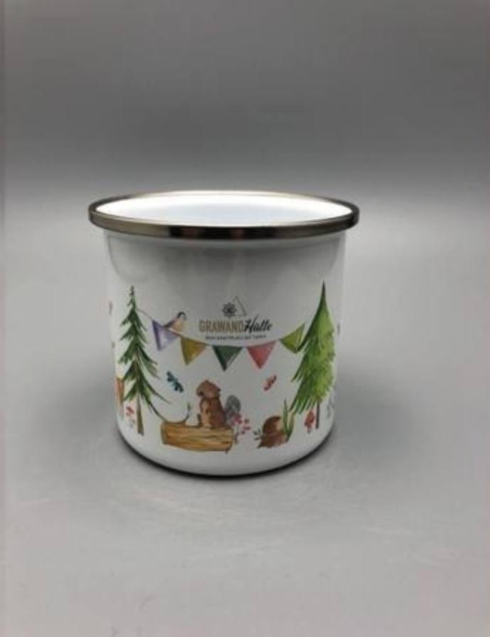 GrawandEmailtasse 300ml Waldtiere bunt