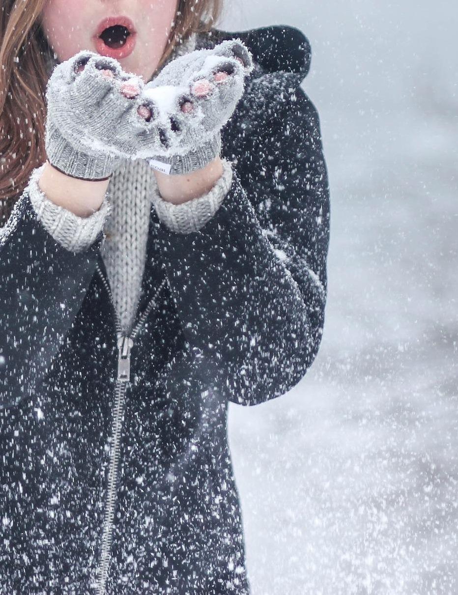 Schneespaziergang