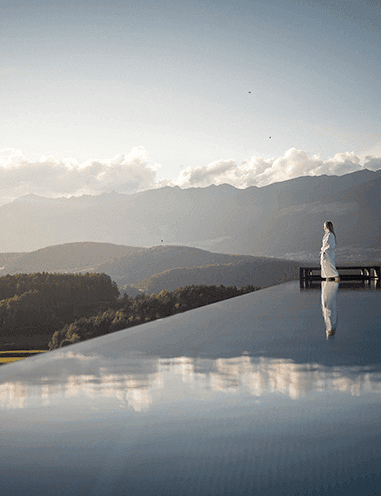 PISCINA privata SKY all'Hotel Winkler