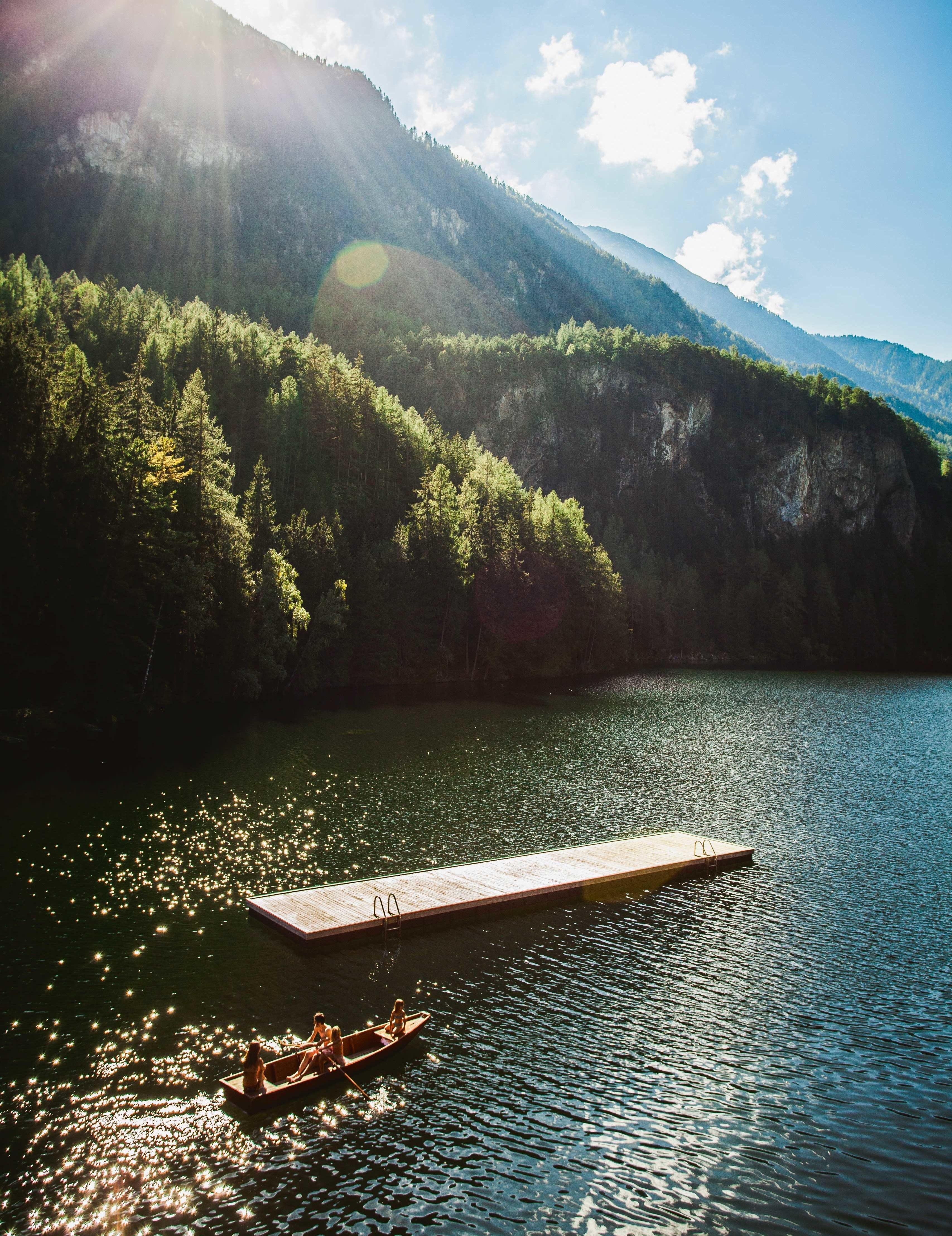 Lake Piburg in Ötz