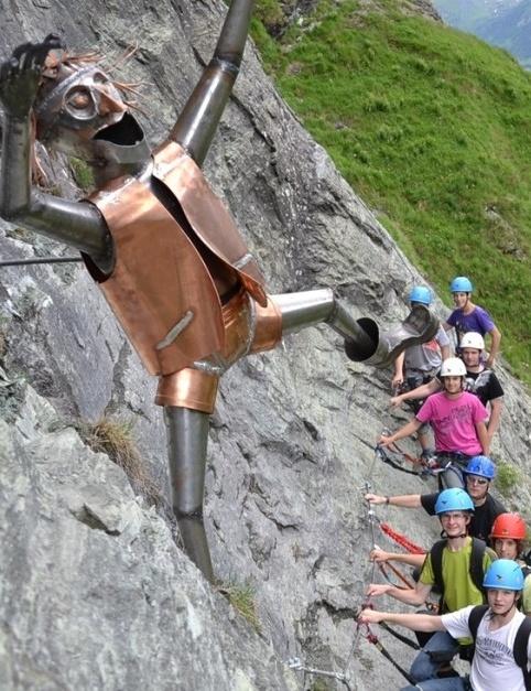 Hüttschlag via ferrata copper spirit
