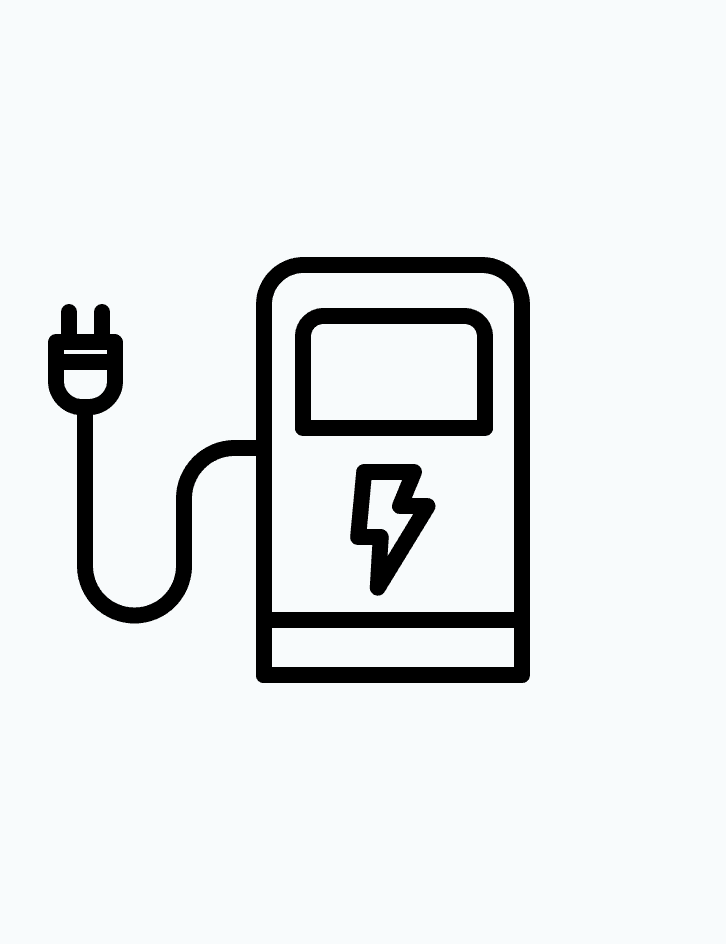 E-car charging station