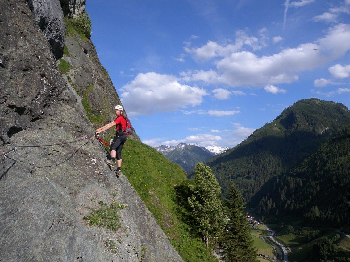 Hüttschlag via ferrata glacier goaß