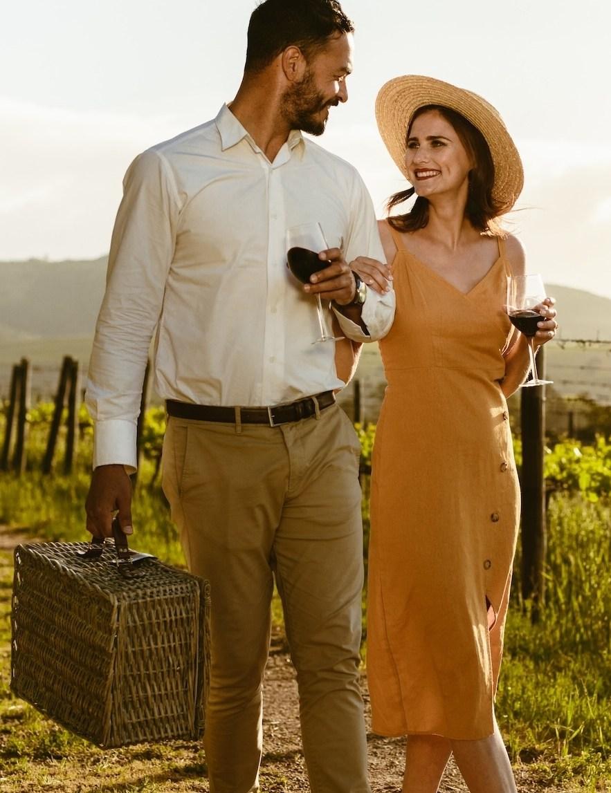 A date in the wine mountains
