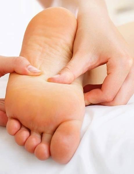 Fußreflexzonen Massage im Kaiserstrand Beachhotel