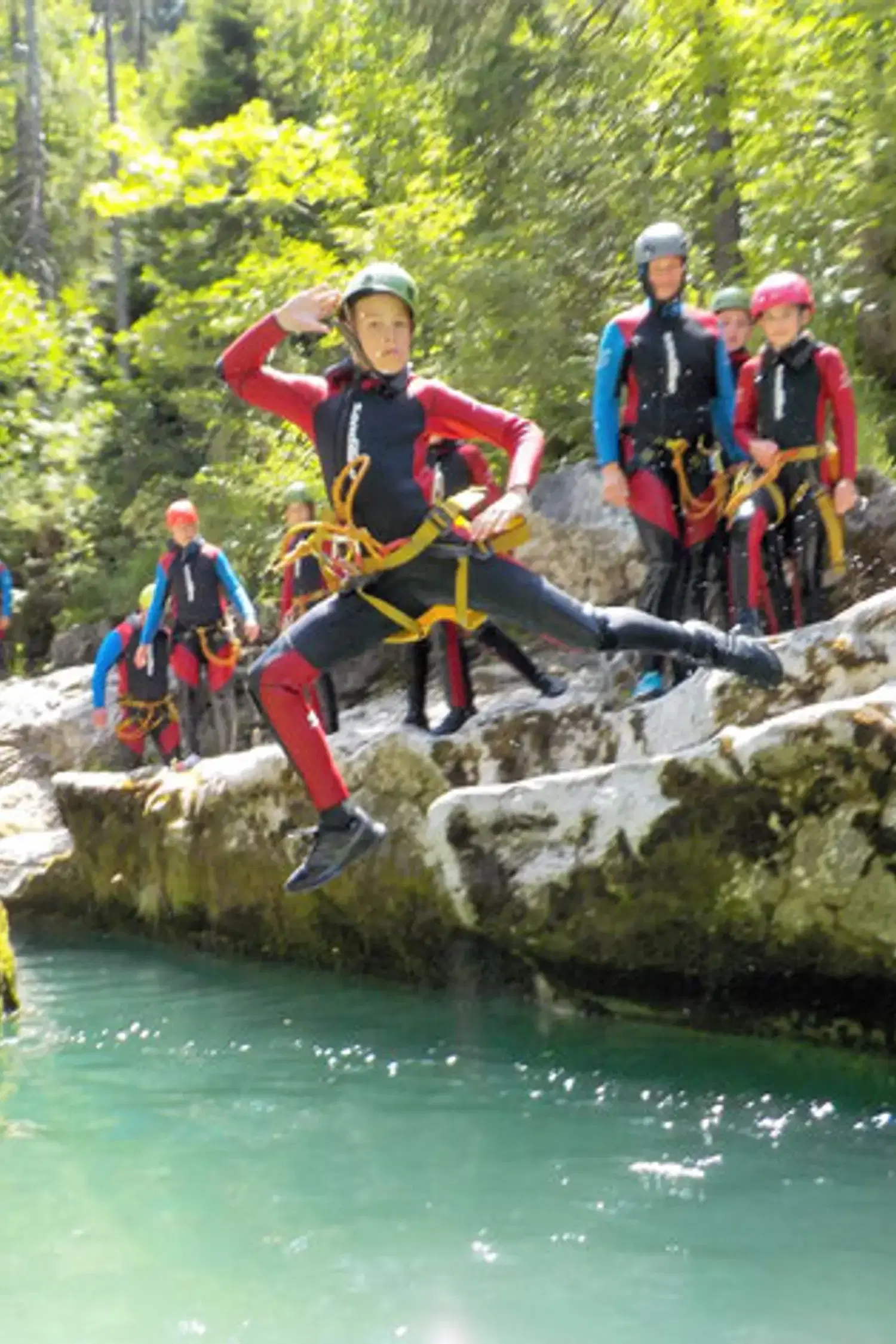 Canyoning "Seilrutsche"