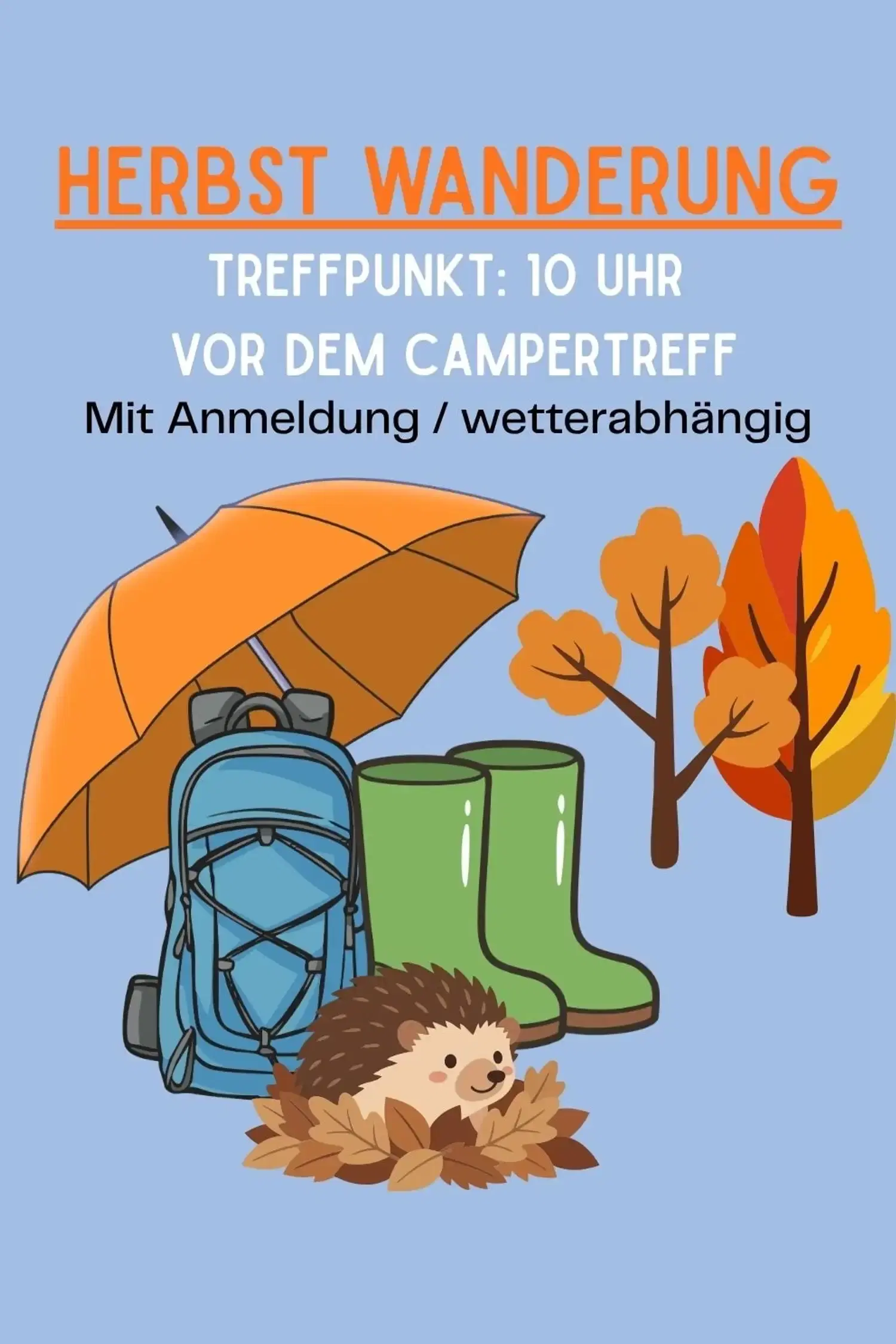 WANDERUNG mit Anmeldung