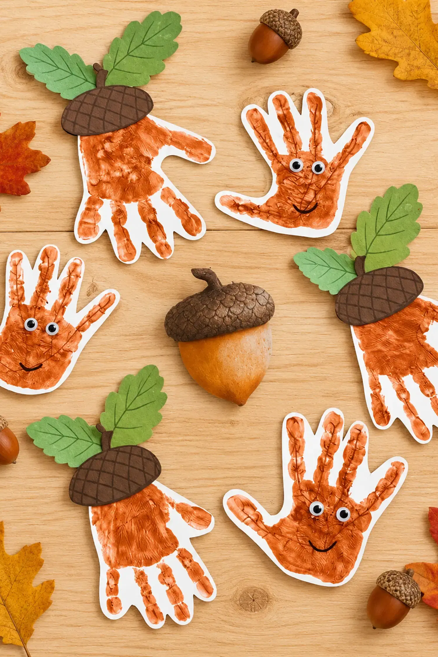 Nuts Made from Handprints