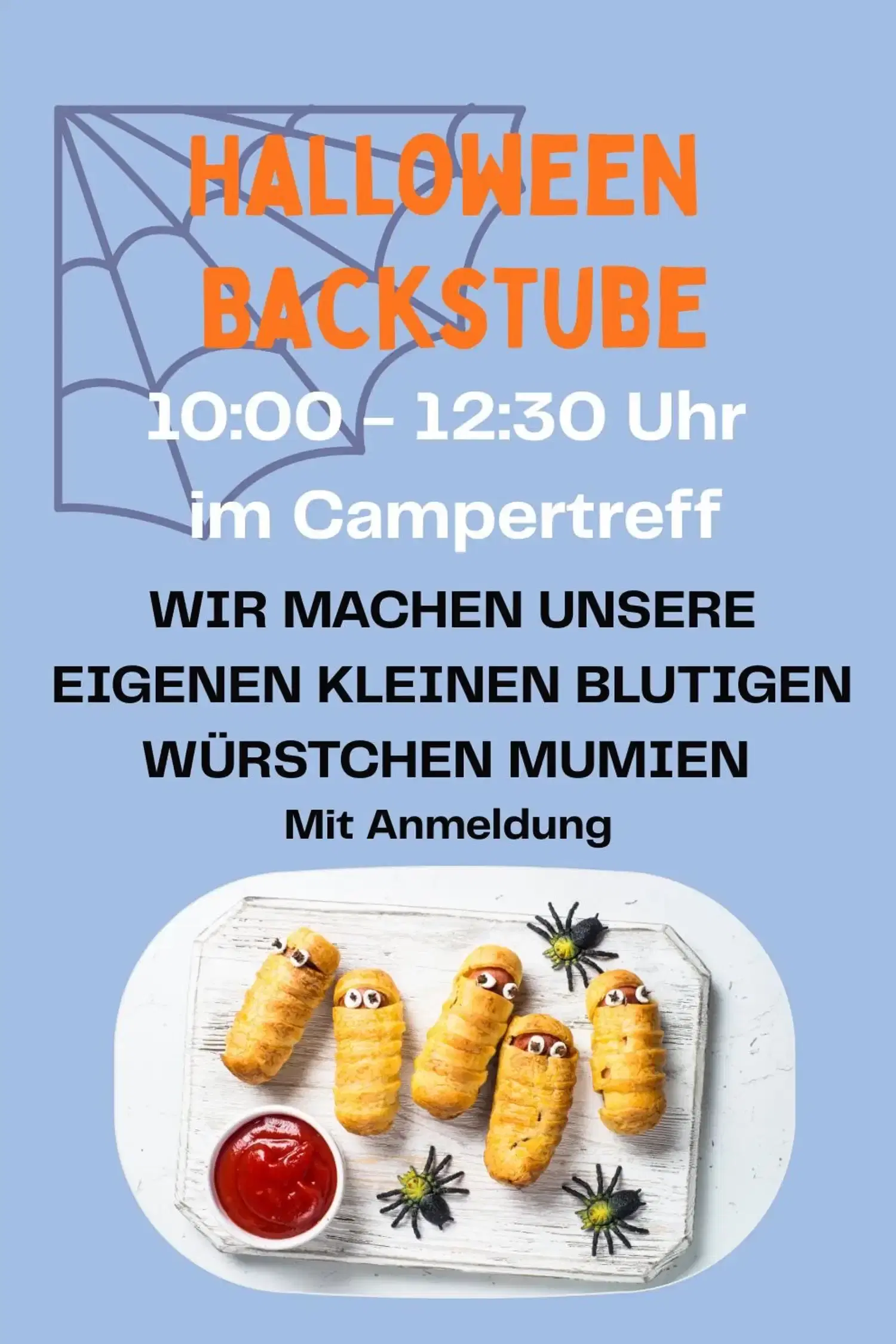BACKSTUBE
mit Anmeldung
