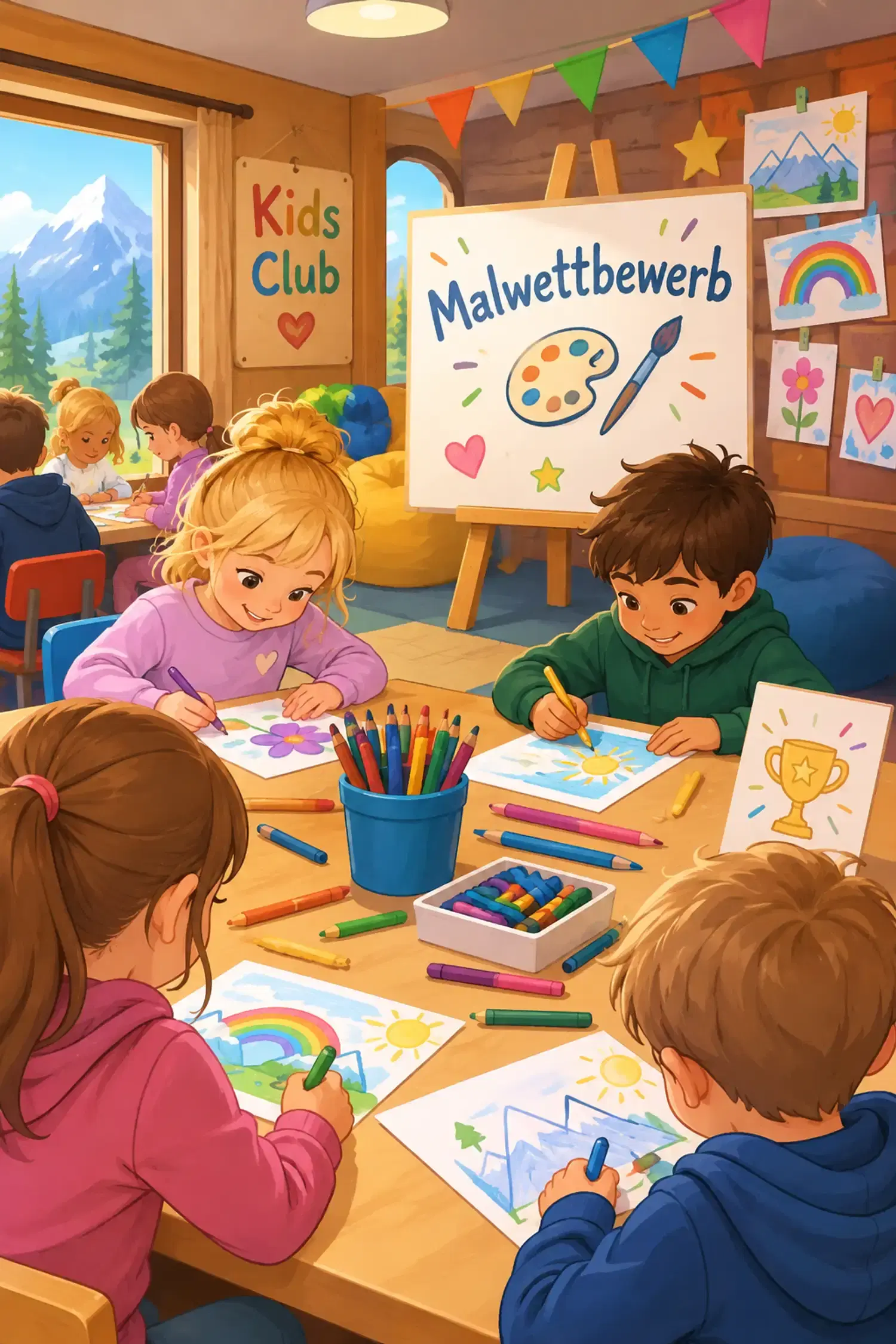 Concorso di disegno al Kids Club