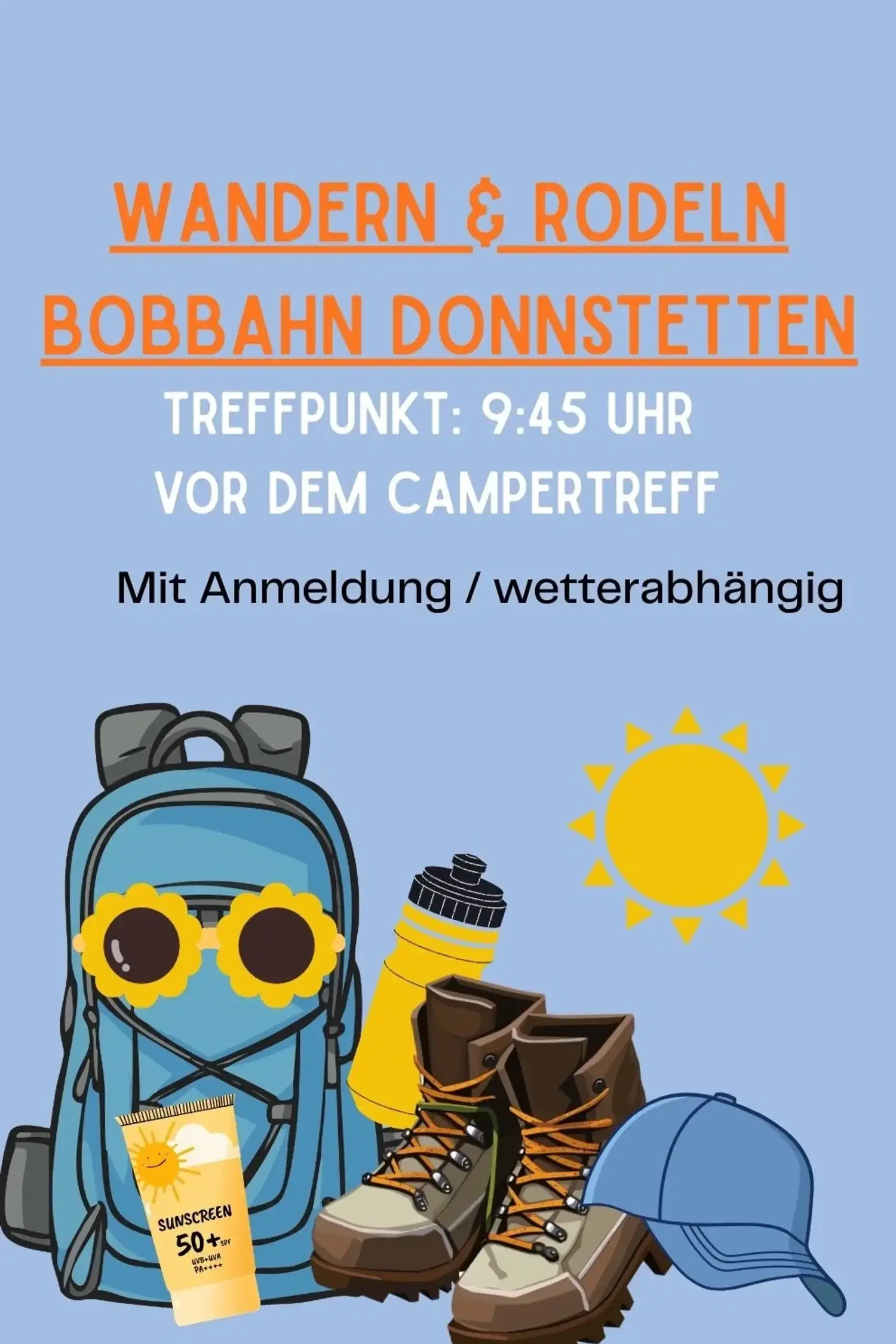 WANDERUNG mit Anmeldung