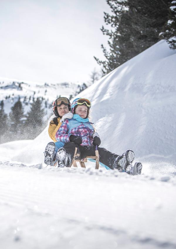 Rodelausflug auf die Moarhofalm mit Marende 