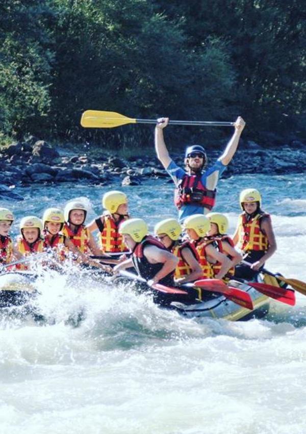 Rafting in the Adventure Park East Tyrol