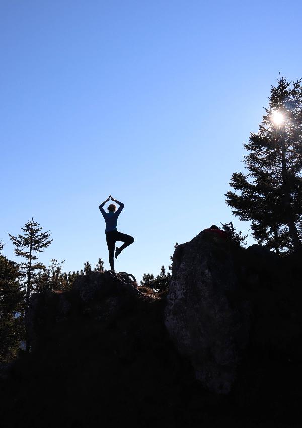 Entspannung pur. Yoga & Meditation. Im Tannheimer Tal.