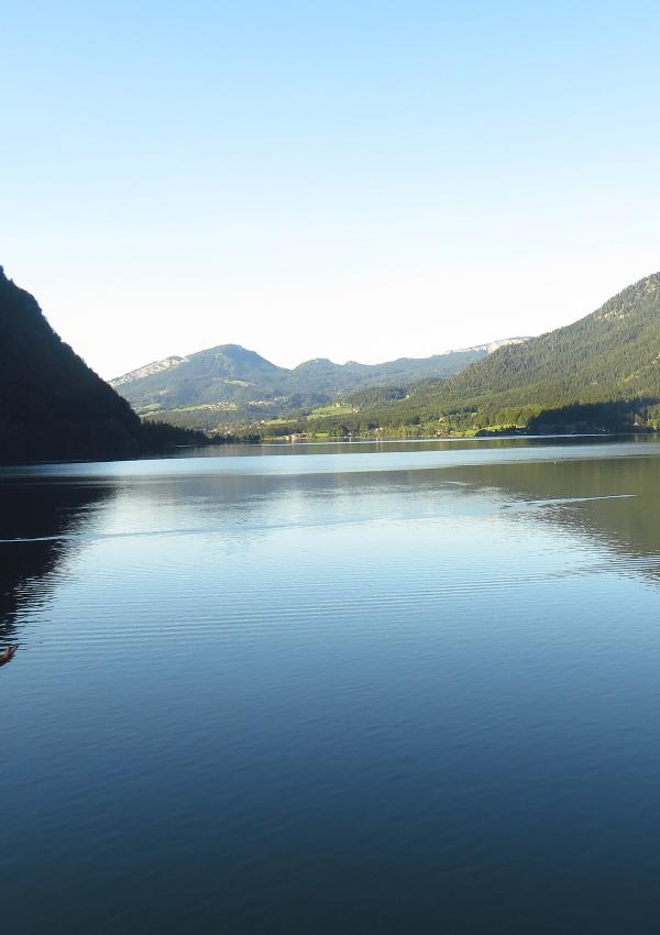 Sundowner at the Hallstättersee
