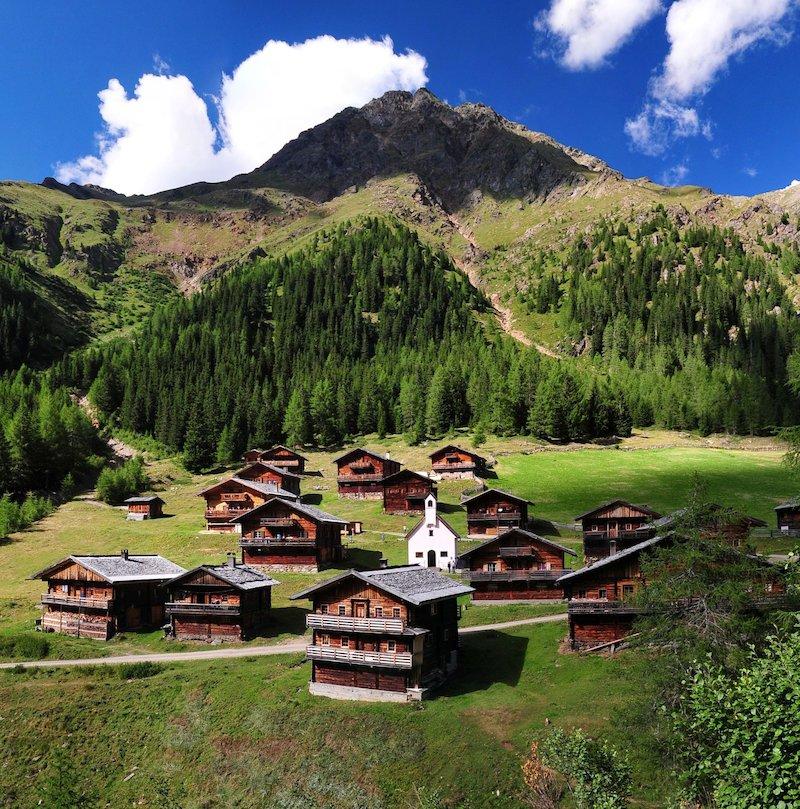 Untouched nature: the Villgraten valley