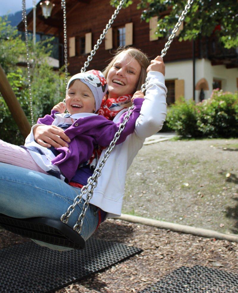 Outdoor playground within our resort