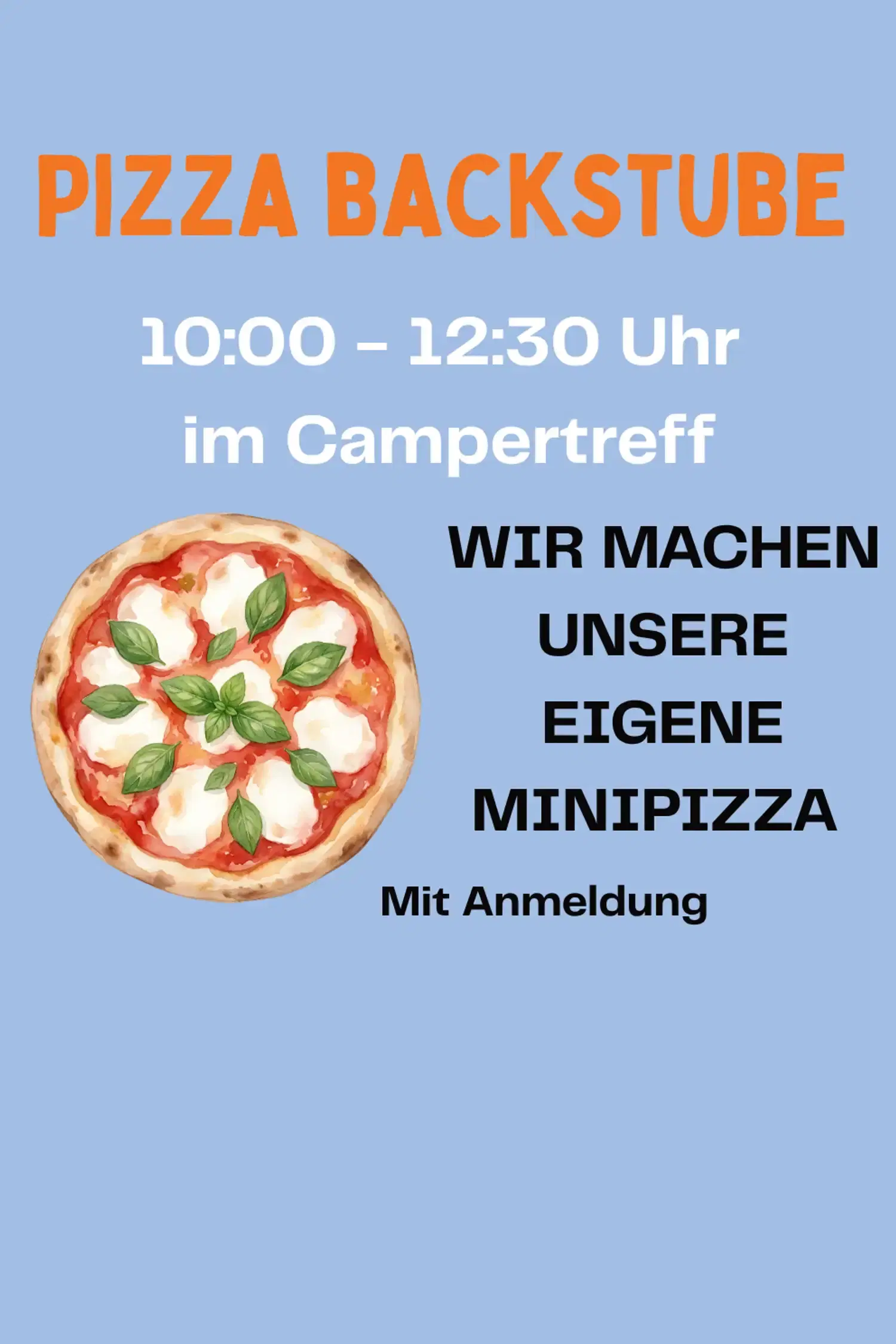 BACKSTUBE
mit Anmeldung