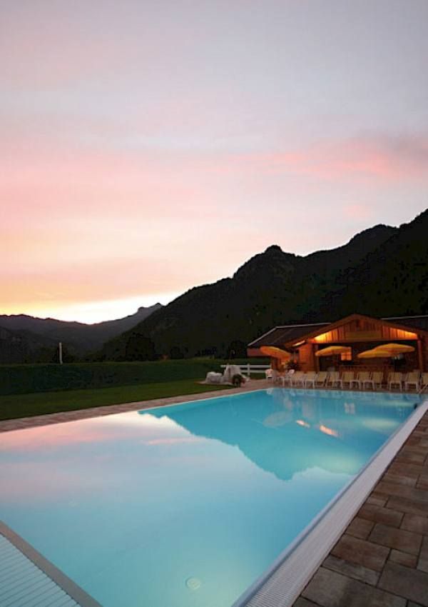 Schwimmen im Paradies