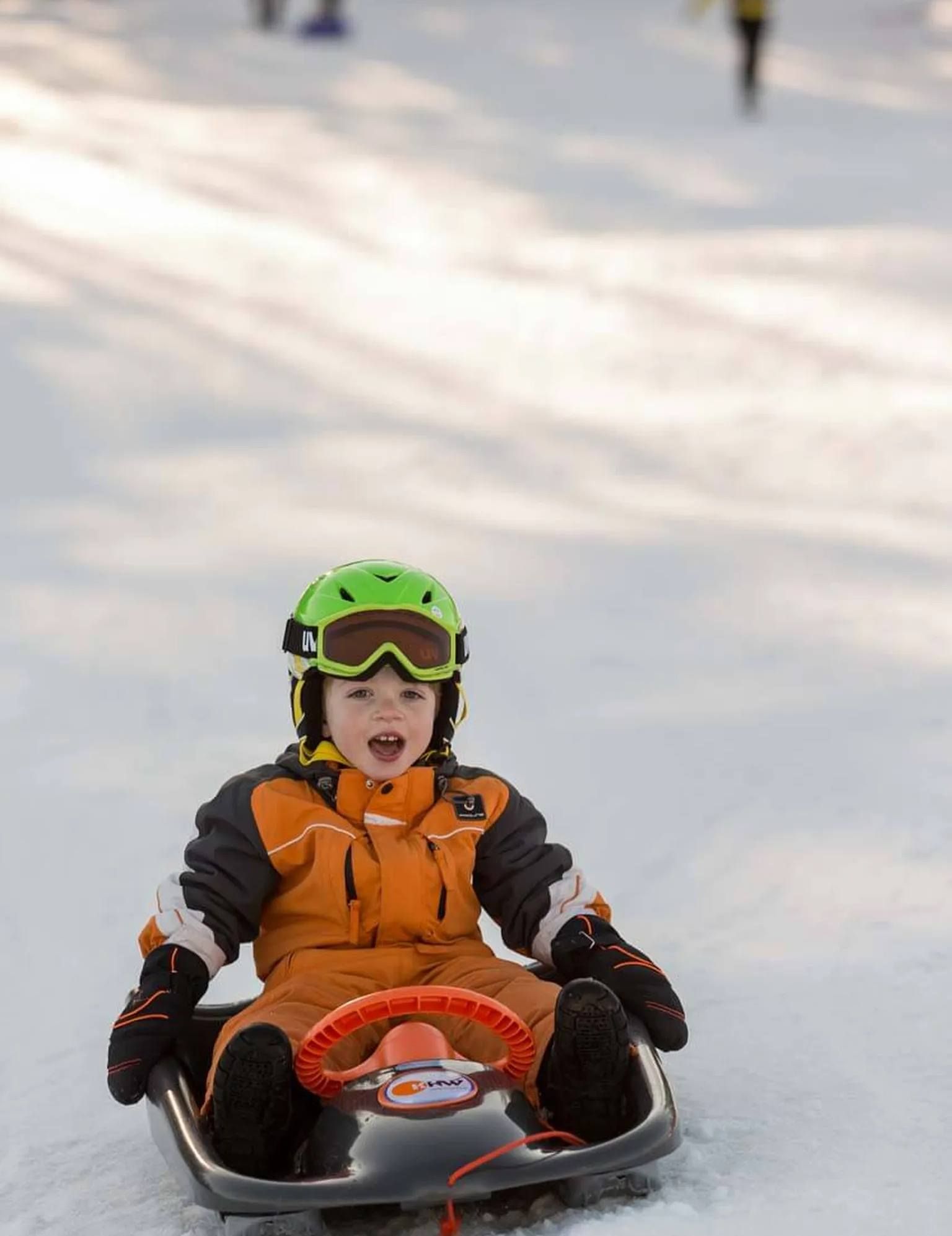 Rodelgaudi für die ganze Familie in der Wexl Arena