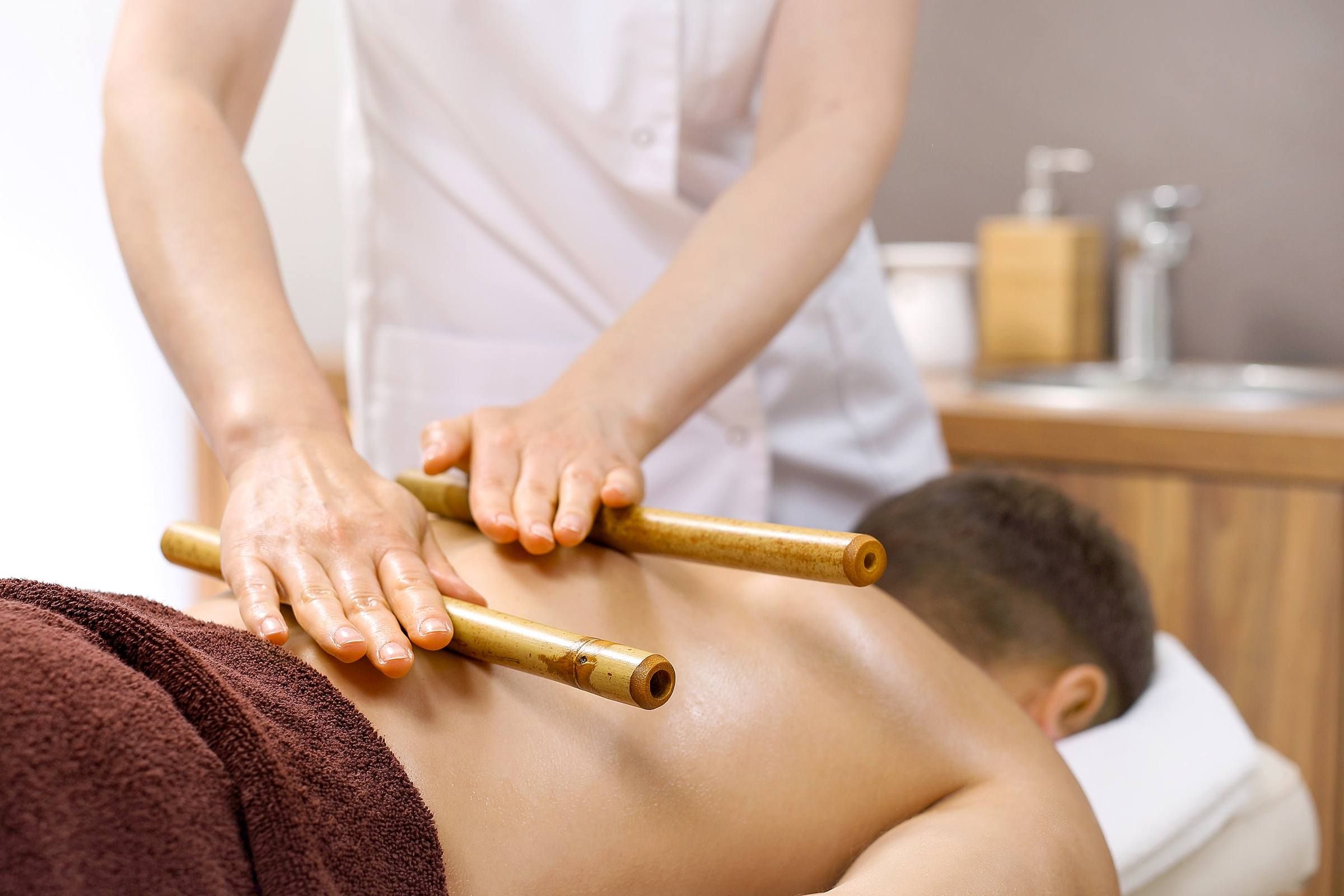Bamboo massage