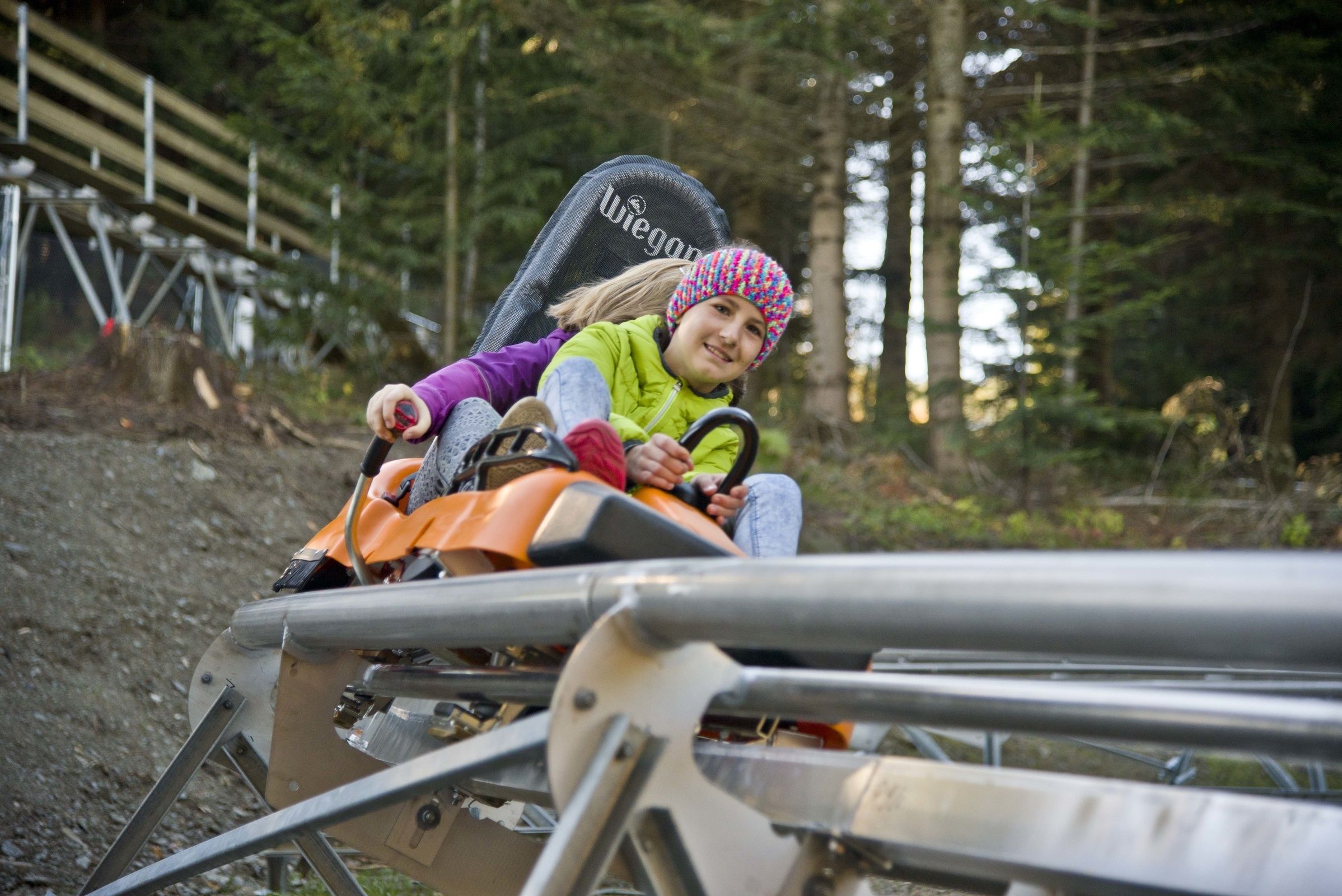 Sommerrodeln mit dem Corona Coaster