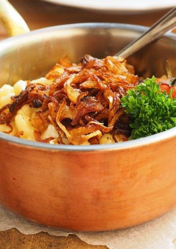 Tiroler Rezept für Käsespätzle