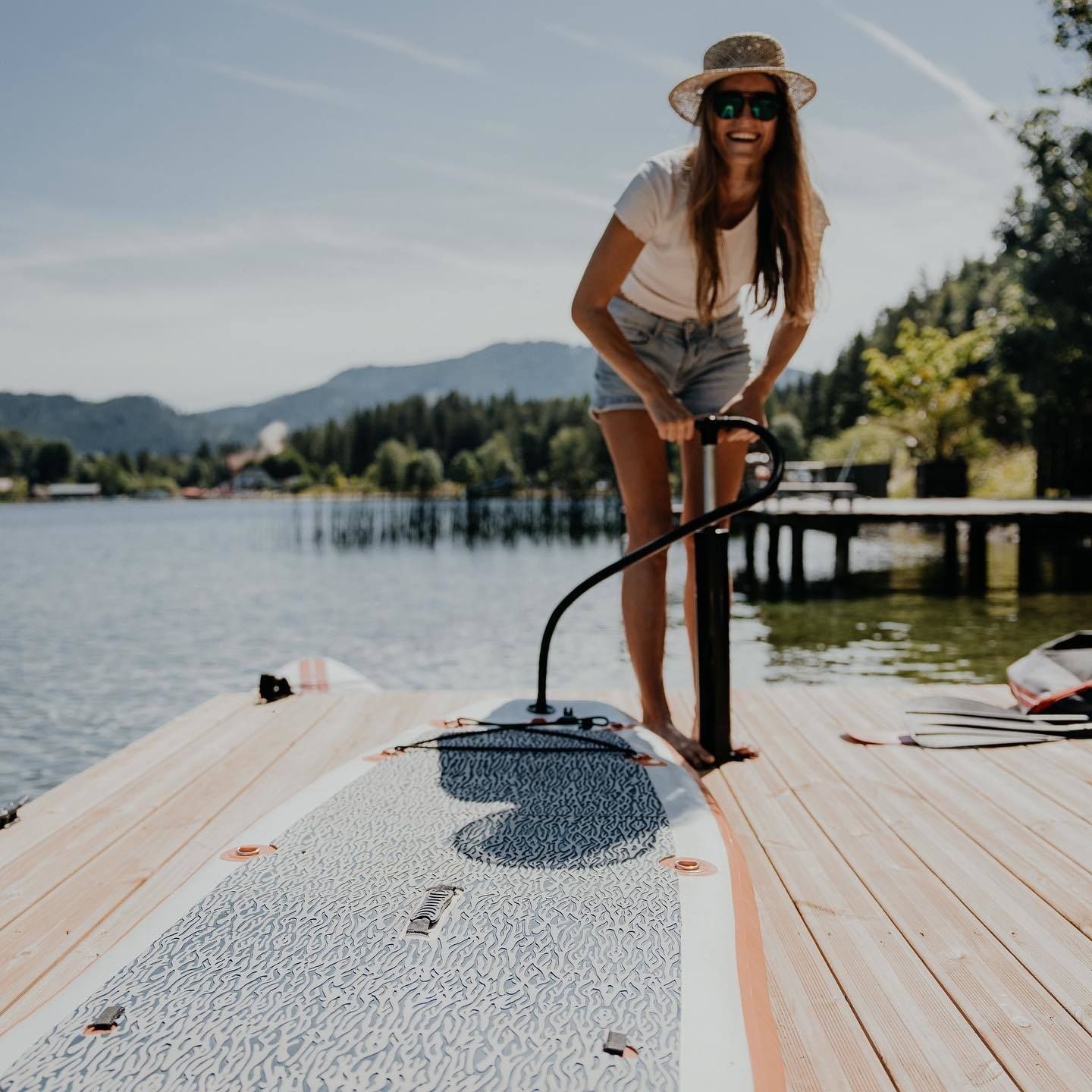 SUP (Stand-Up-Paddling) am Erlaufsee und Lunzer See.