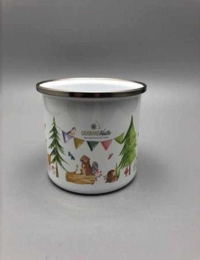 GrawandEmailtasse 300ml Waldtiere bunt