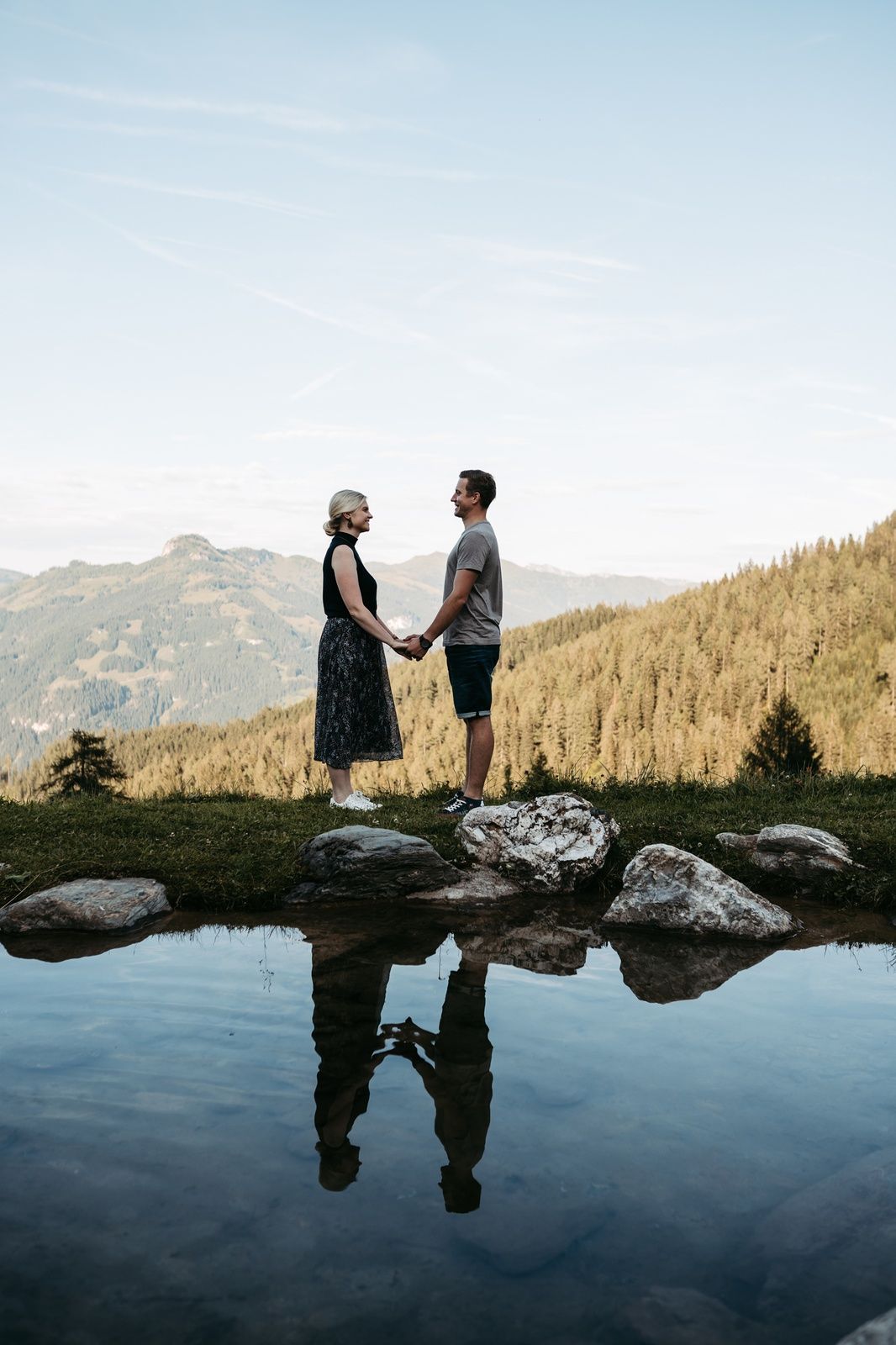Photo shoot on the sensory path