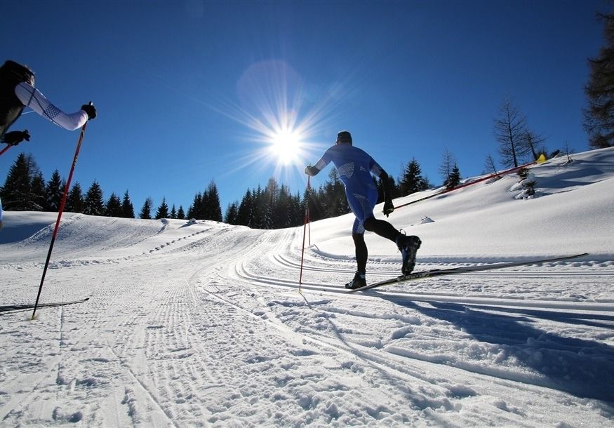 Cross country ski trail Alpendorf 