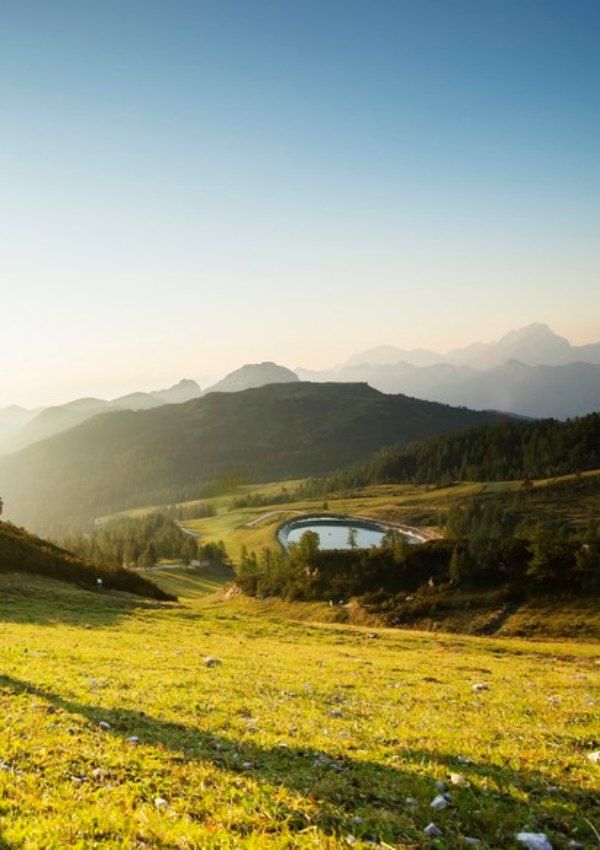 Morgenwanderung mit Sigrid zum Rudnigsattel