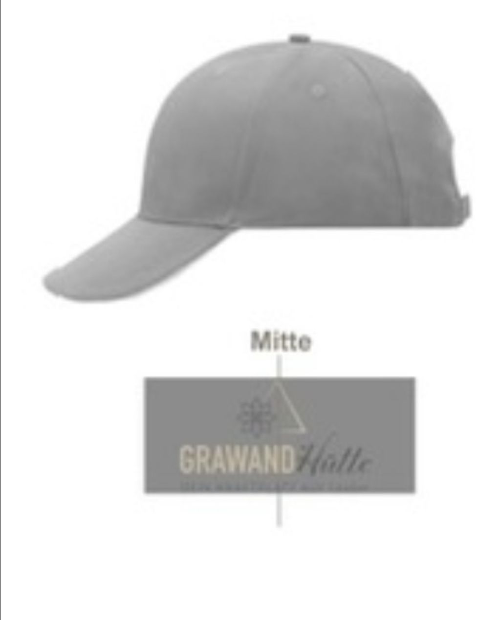 Grawandschildkappe 