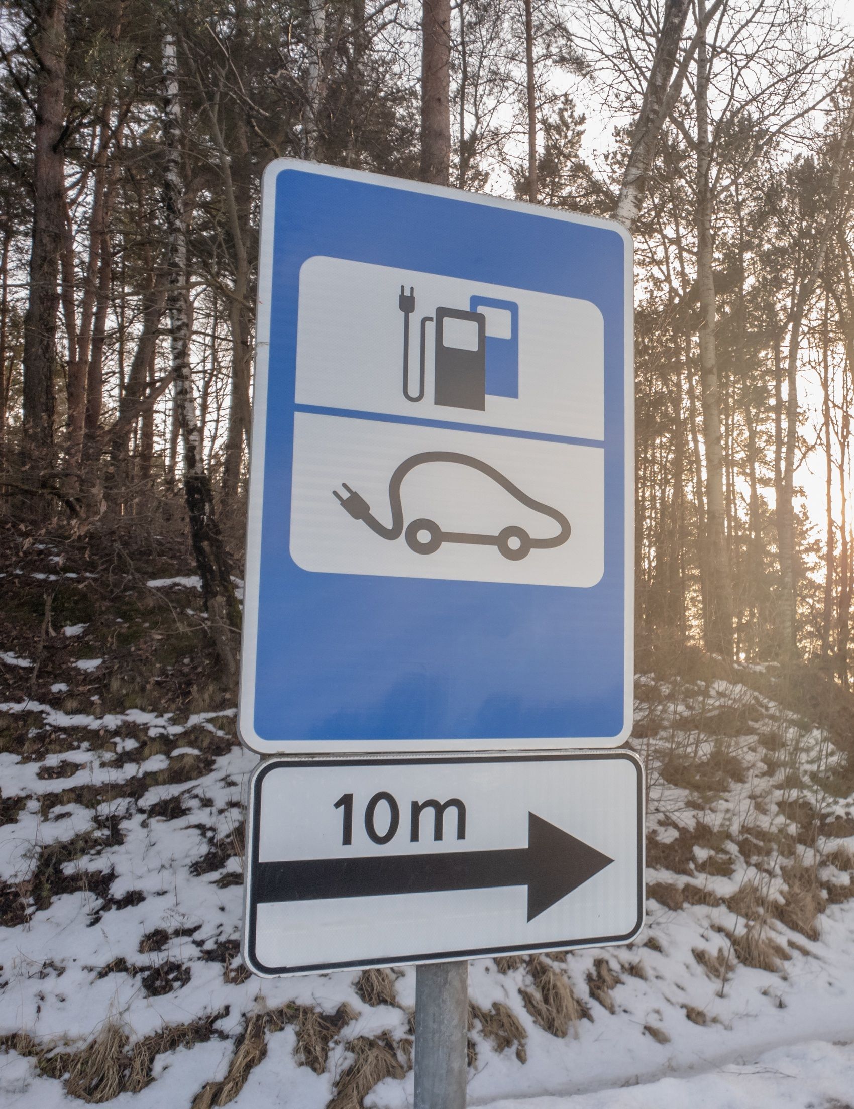 Charging stations for electric cars in Savognin