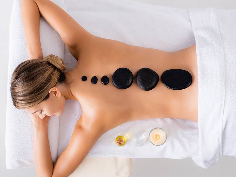 Hot stone massage