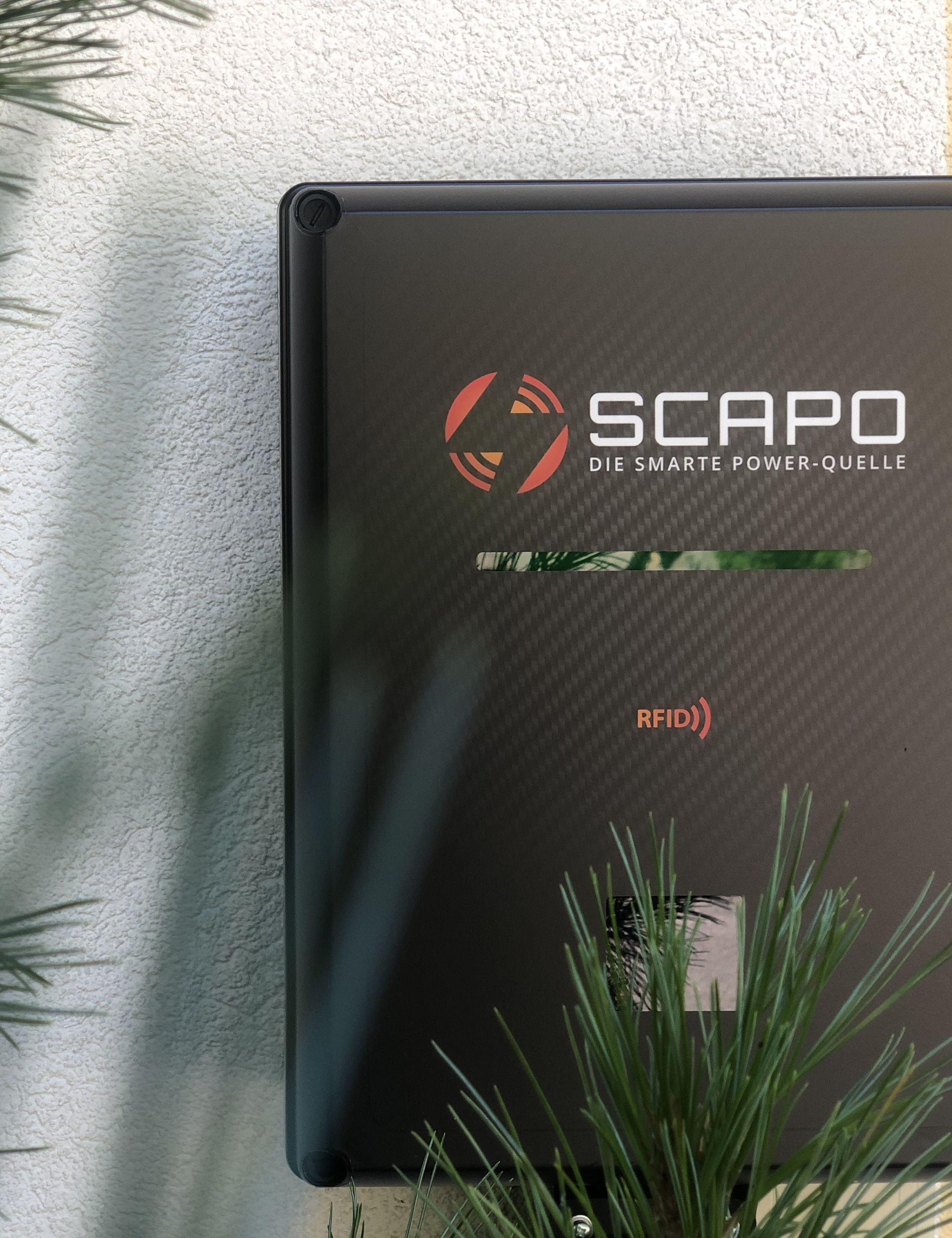 E-lade station at the hotel