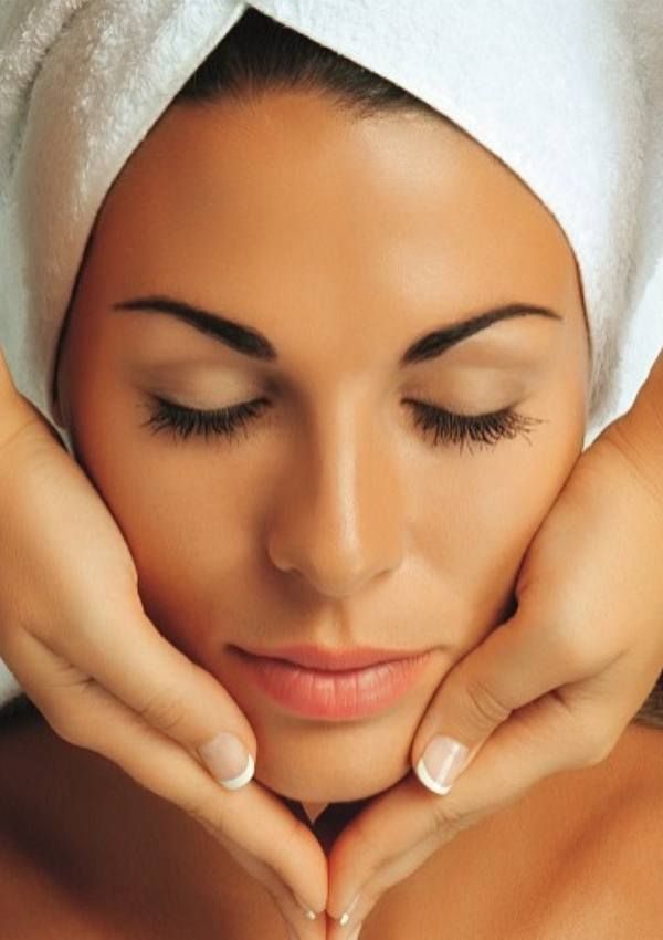 Klassische Gesichtsbehandlung