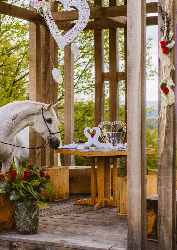 Romantische Momente im Champagner-Haus