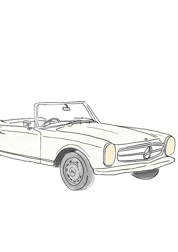 Mercedes Benz Pagode 230SL 1967