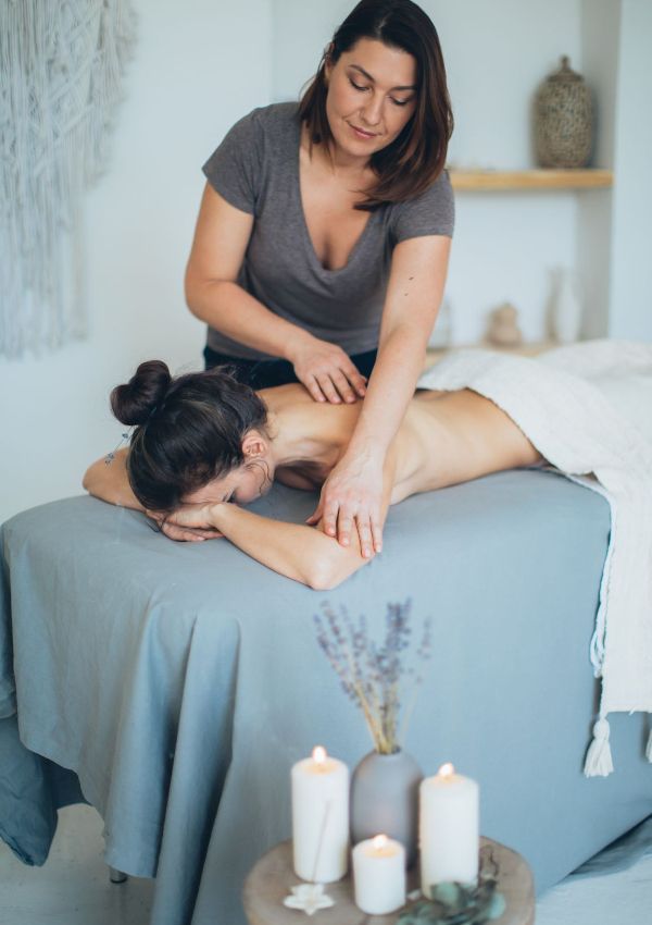 Kopf- und Nackenmassage