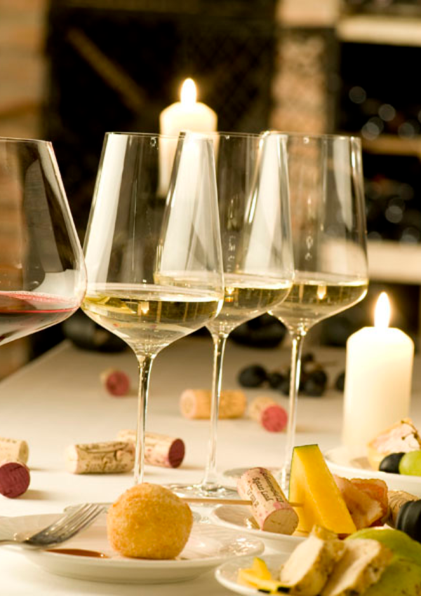 Candle Light Dinner and Wine 