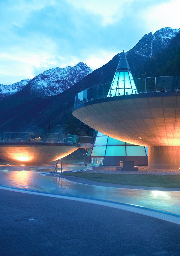 Mondscheinbaden im Aqua Dome