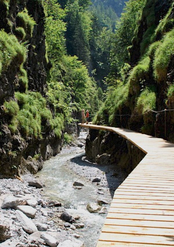 Klettern in der Griesbachklamm