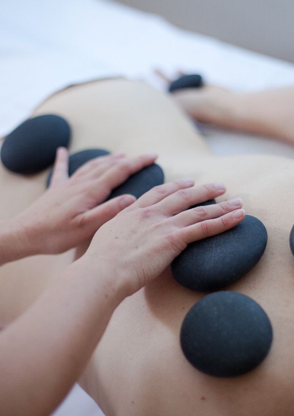 Hot stone massage