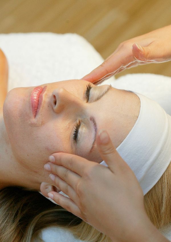 Soothing facial massage